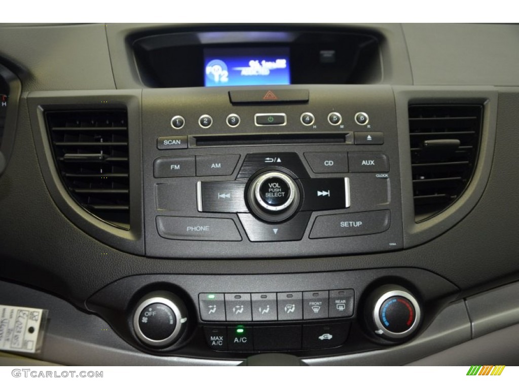 2014 CR-V LX - Basque Red Pearl II / Gray photo #14