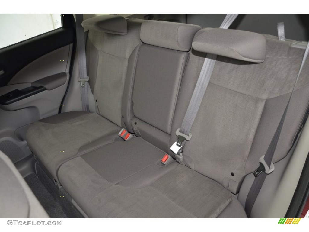 2014 CR-V LX - Basque Red Pearl II / Gray photo #26