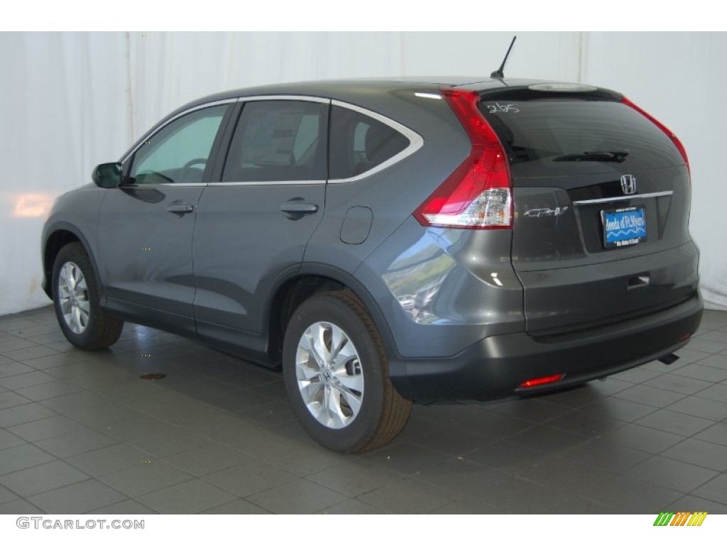 2014 CR-V EX - Polished Metal Metallic / Black photo #6