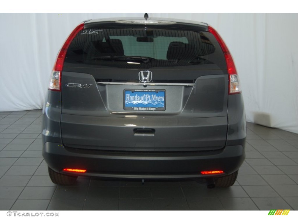 2014 CR-V EX - Polished Metal Metallic / Black photo #7