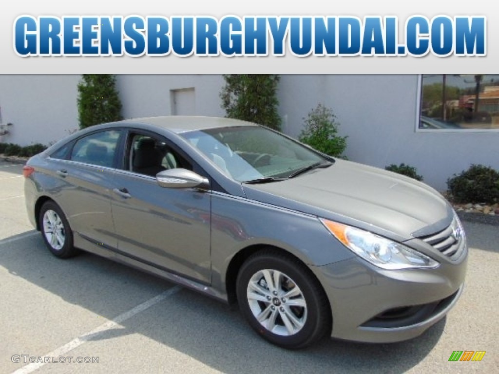 2014 Sonata GLS - Harbor Gray Metallic / Gray photo #1