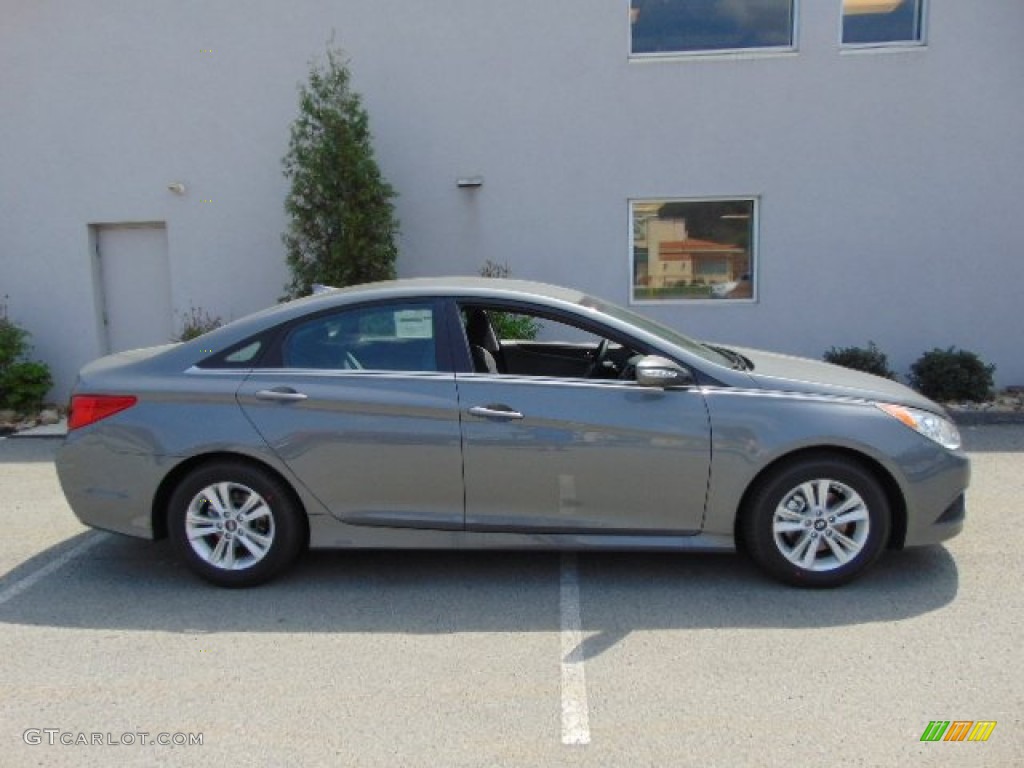 2014 Sonata GLS - Harbor Gray Metallic / Gray photo #2