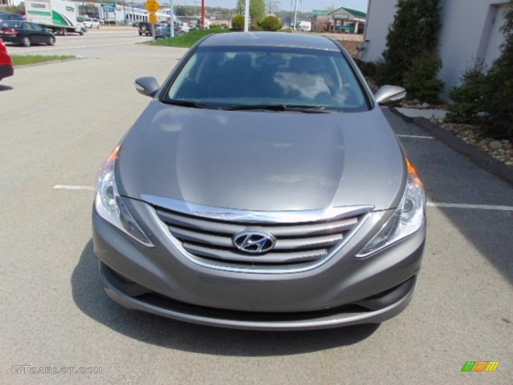 2014 Sonata GLS - Harbor Gray Metallic / Gray photo #4