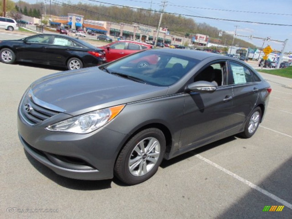 2014 Sonata GLS - Harbor Gray Metallic / Gray photo #5