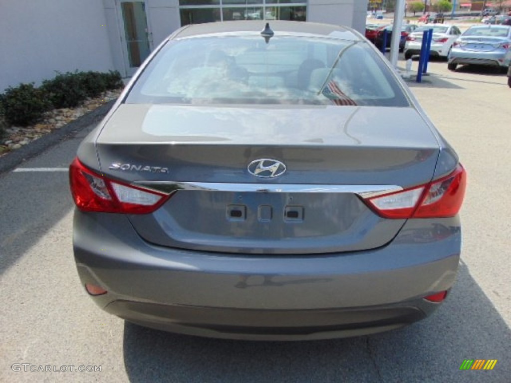 2014 Sonata GLS - Harbor Gray Metallic / Gray photo #6