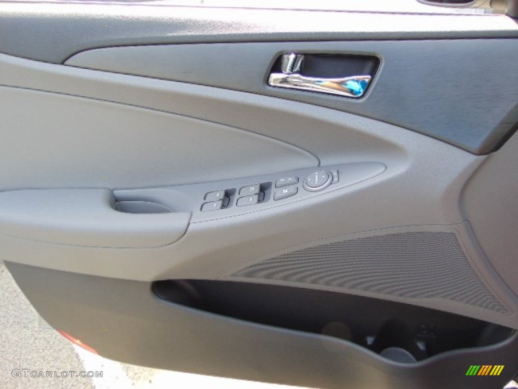 2014 Sonata GLS - Harbor Gray Metallic / Gray photo #7