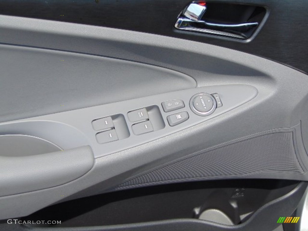 2014 Sonata GLS - Harbor Gray Metallic / Gray photo #8