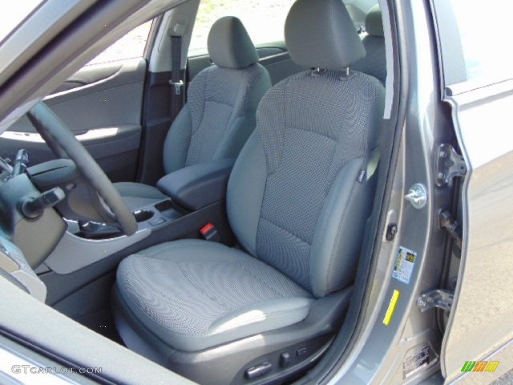 2014 Sonata GLS - Harbor Gray Metallic / Gray photo #10