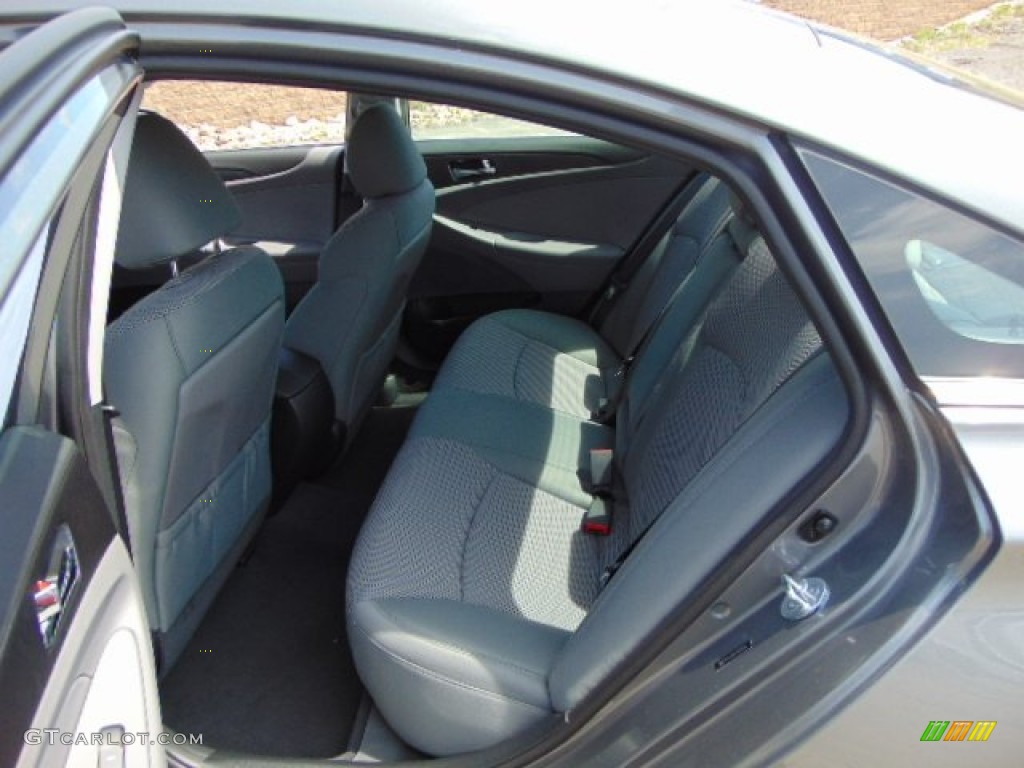 2014 Sonata GLS - Harbor Gray Metallic / Gray photo #18