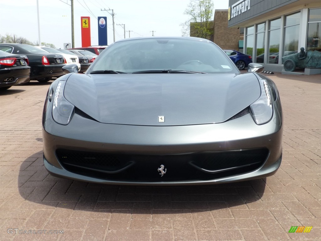 Grigio Silverstone (Dark Grey) 2011 Ferrari 458 Italia Exterior Photo #93334537