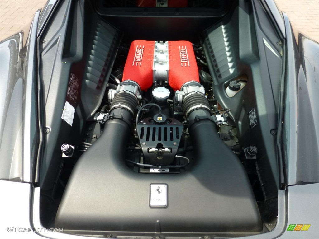 2011 Ferrari 458 Italia 4.5 Liter GDI DOHC 32-Valve VVT V8 Engine Photo #93334543
