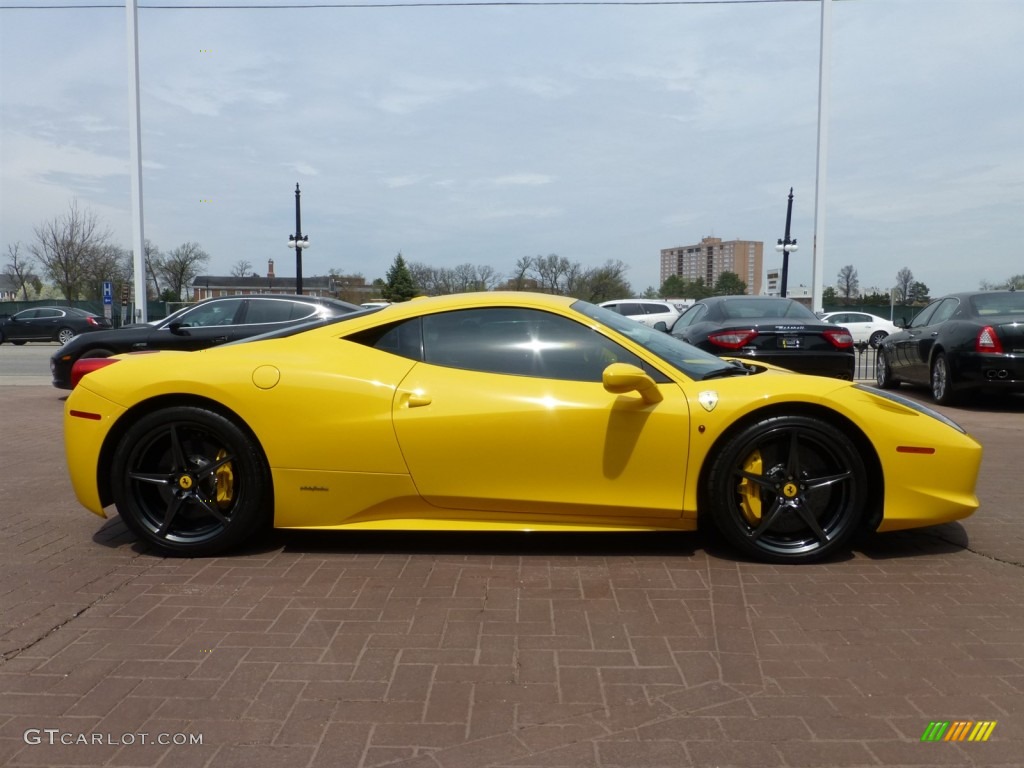 Giallo Modena (Yellow) 2011 Ferrari 458 Italia Exterior Photo #93334786