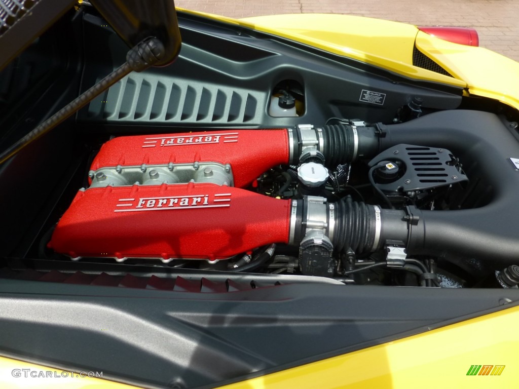2011 Ferrari 458 Italia 4.5 Liter GDI DOHC 32-Valve VVT V8 Engine Photo #93334819