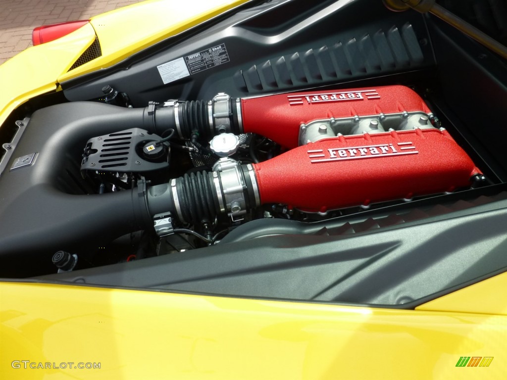 2011 Ferrari 458 Italia 4.5 Liter GDI DOHC 32-Valve VVT V8 Engine Photo #93334825