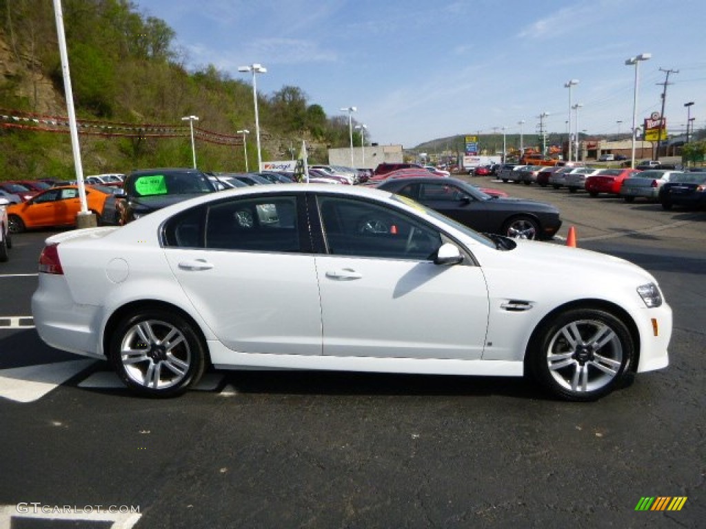 2009 G8 Sedan - White Hot / Onyx photo #6