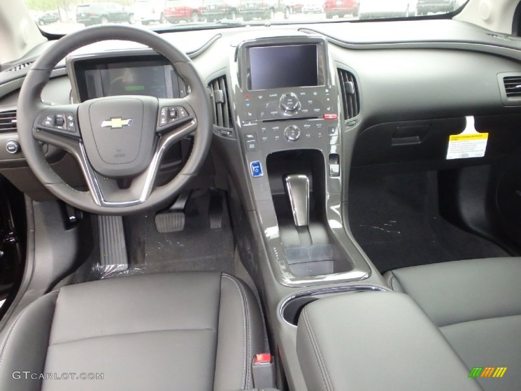2014 Chevrolet Volt Standard Volt Model Jet Black/Dark Accents Dashboard Photo #93338837