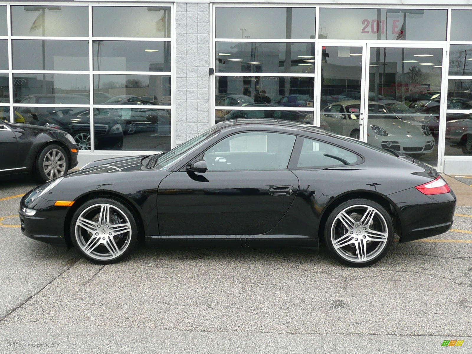 2008 911 Carrera Coupe - Black / Black photo #6