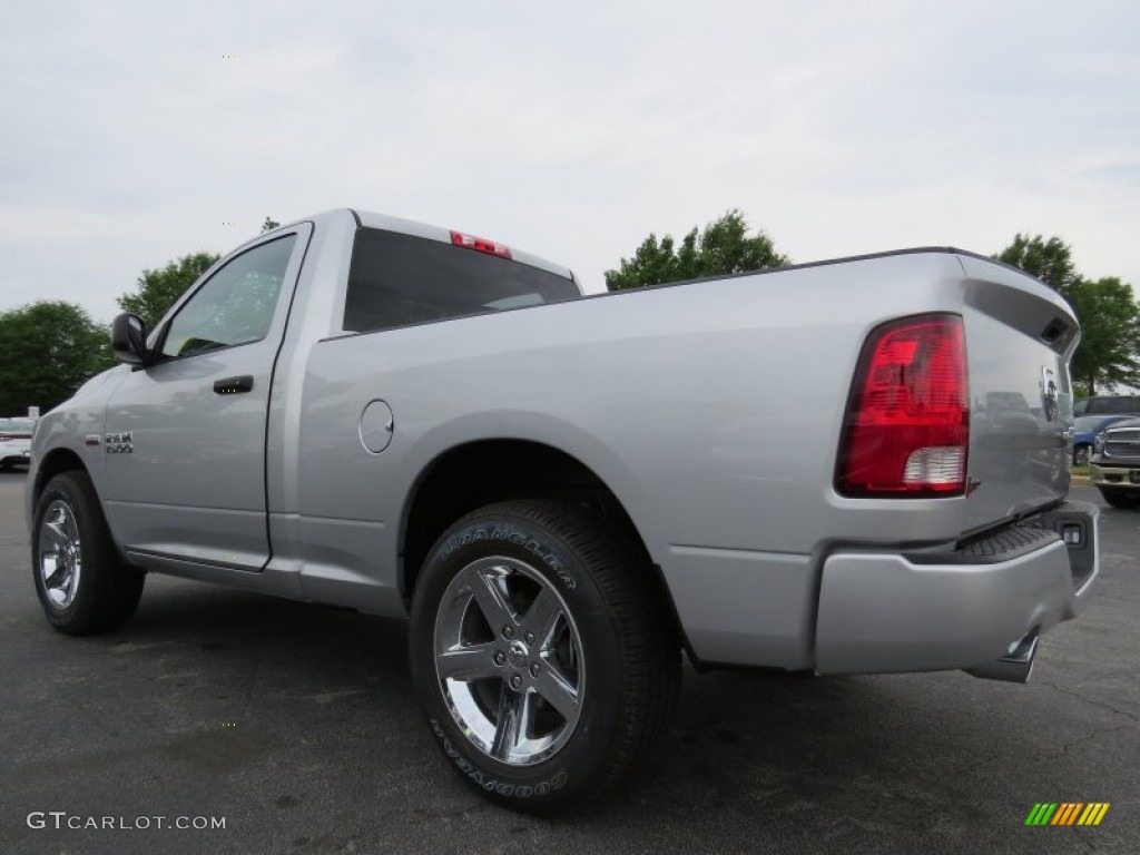 2014 1500 Express Regular Cab - Bright Silver Metallic / Black/Diesel Gray photo #2