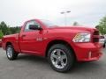 Flame Red 2014 Ram 1500 Express Regular Cab Exterior