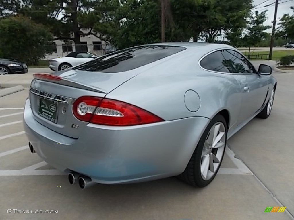 2010 XK XKR Coupe - Liquid Silver Metallic / Ivory photo #6