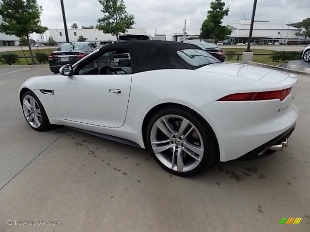 Polaris White 2014 Jaguar F-TYPE V8 S Exterior Photo #93341239