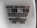  2014 F-TYPE V8 S Polaris White Color Code NER