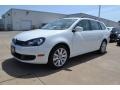 Pure White - Jetta TDI SportWagen Photo No. 1
