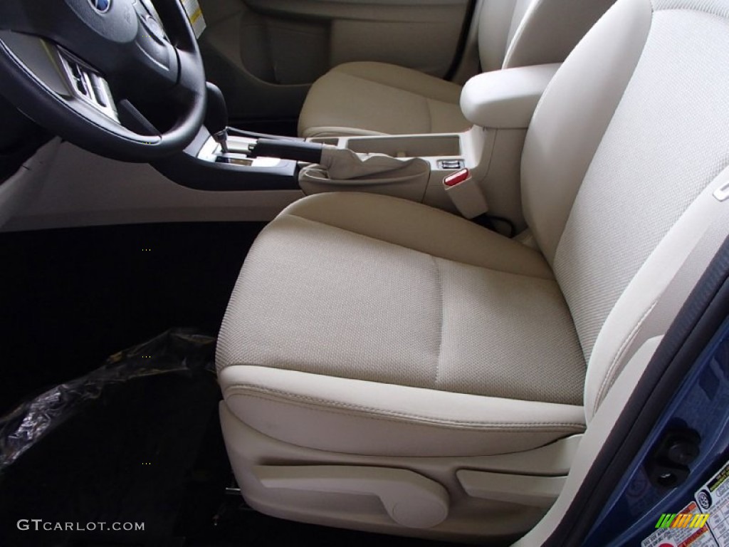2014 XV Crosstrek 2.0i Premium - Quartz Blue Pearl / Ivory photo #3
