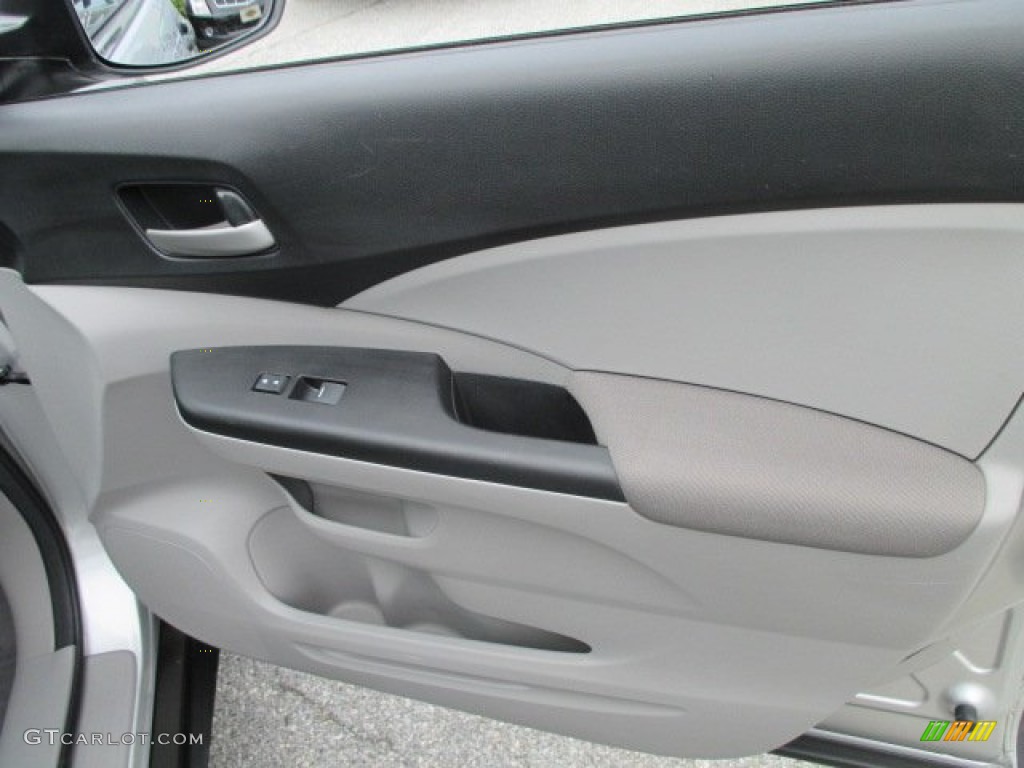 2012 CR-V LX 4WD - Alabaster Silver Metallic / Gray photo #26