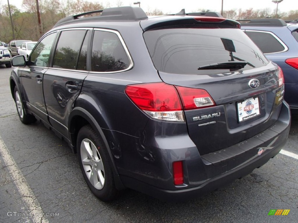 2014 Outback 2.5i Premium - Carbide Gray Metallic / Black photo #2
