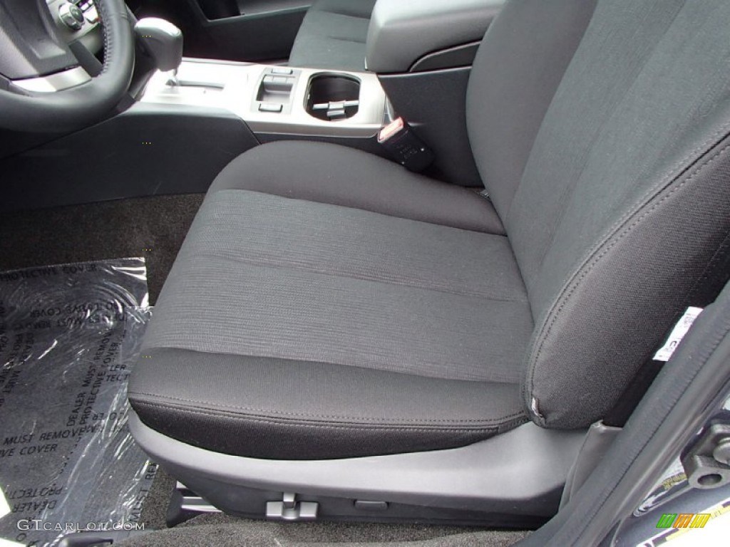 2014 Outback 2.5i Premium - Carbide Gray Metallic / Black photo #3