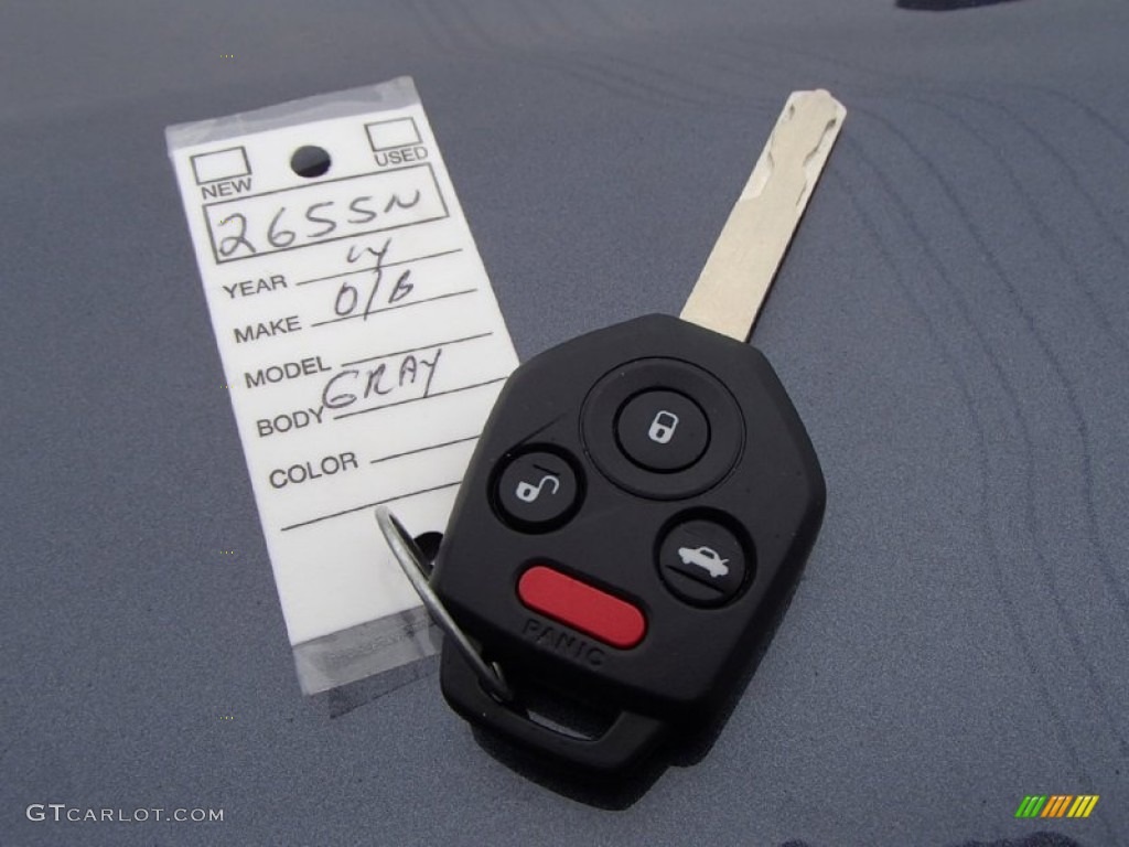 2014 Outback 2.5i Premium - Carbide Gray Metallic / Black photo #11