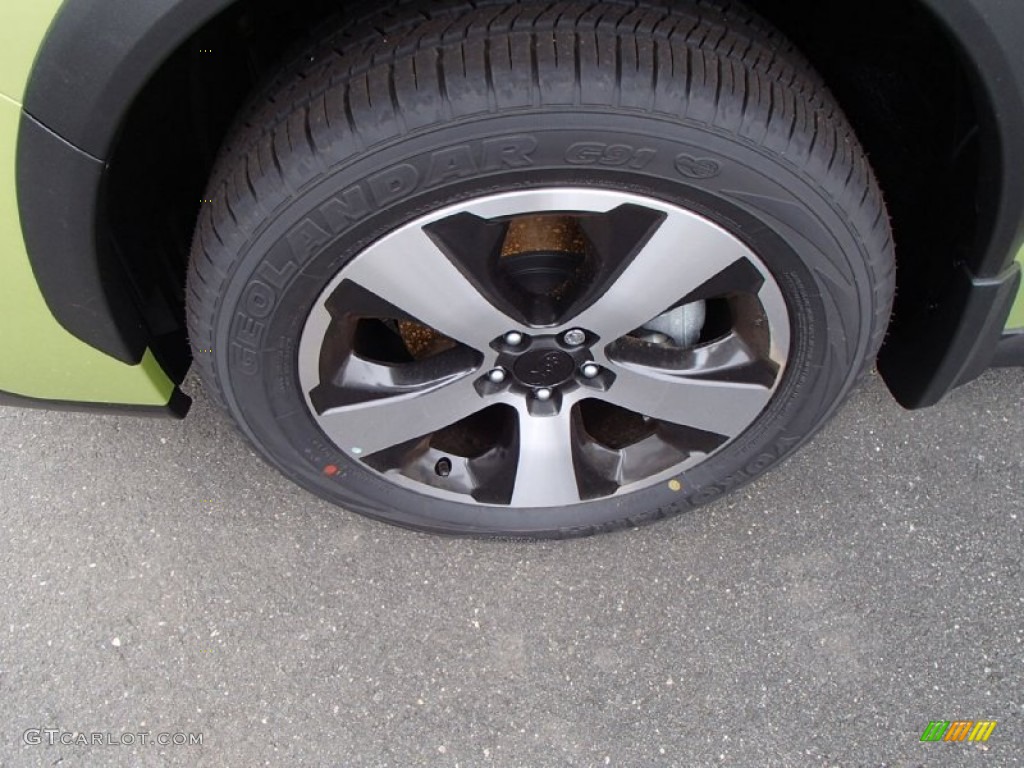 2014 XV Crosstrek Hybrid - Plasma Green / Black photo #3