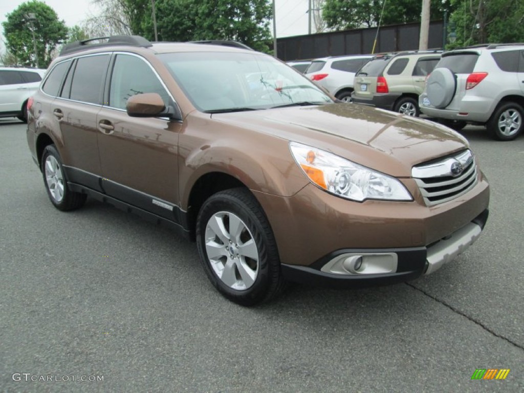 Caramel Bronze Pearl 2012 Subaru Outback 2.5i Limited Exterior Photo #93347960