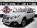 2014 Satin White Pearl Subaru Outback 2.5i Limited  photo #1