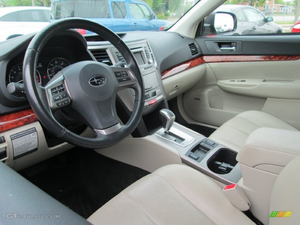 Warm Ivory Interior 2012 Subaru Outback 2.5i Limited Photo #93348113