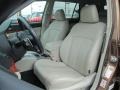 Warm Ivory 2012 Subaru Outback 2.5i Limited Interior Color