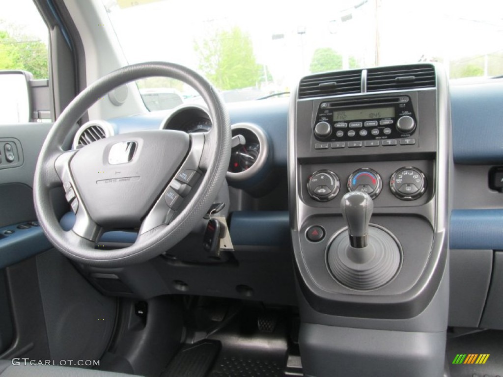2006 Honda Element EX-P Gray/Blue Dashboard Photo #93349844