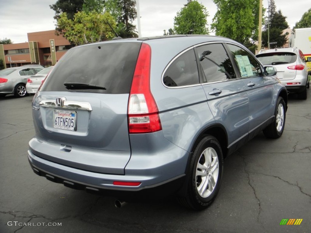 2011 CR-V EX-L - Glacier Blue Metallic / Gray photo #6