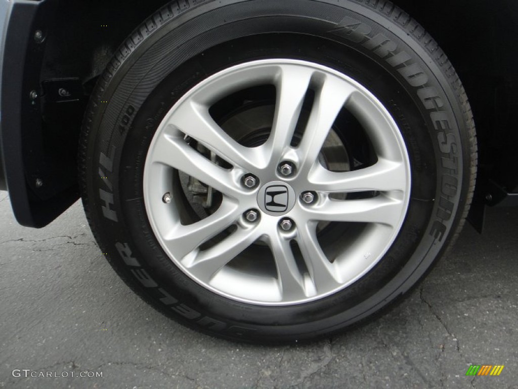 2011 CR-V EX-L - Glacier Blue Metallic / Gray photo #21