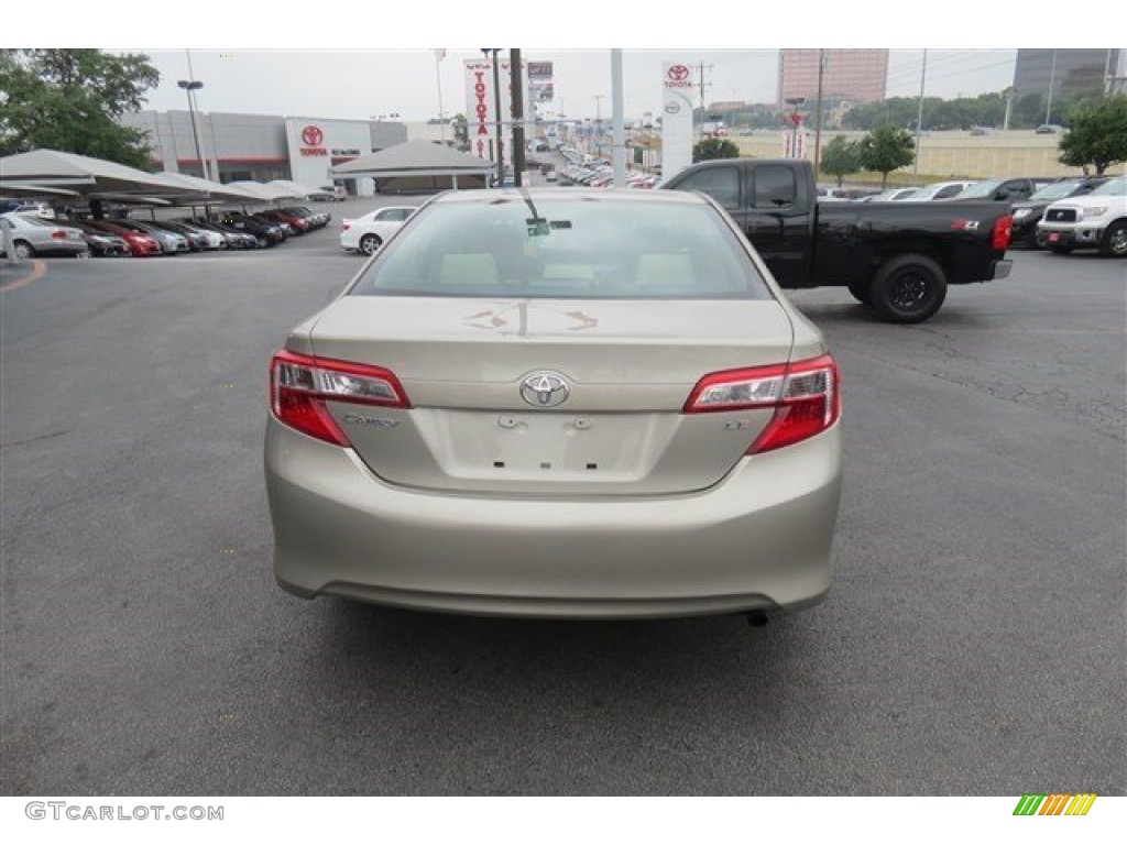 2014 Camry LE - Champagne Mica / Ivory photo #6