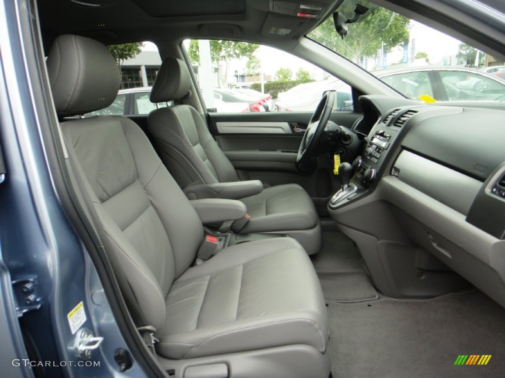 2011 CR-V EX-L - Glacier Blue Metallic / Gray photo #25