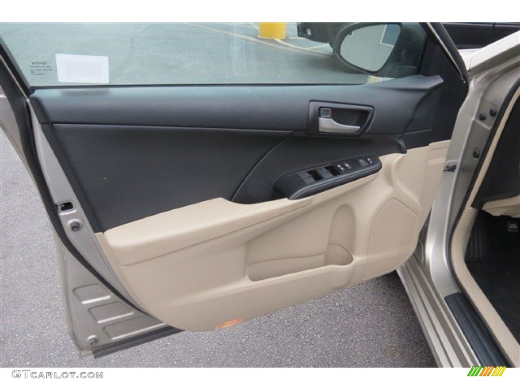 2014 Camry LE - Champagne Mica / Ivory photo #10