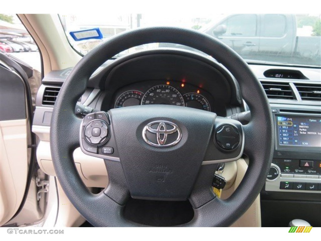 2014 Camry LE - Champagne Mica / Ivory photo #17