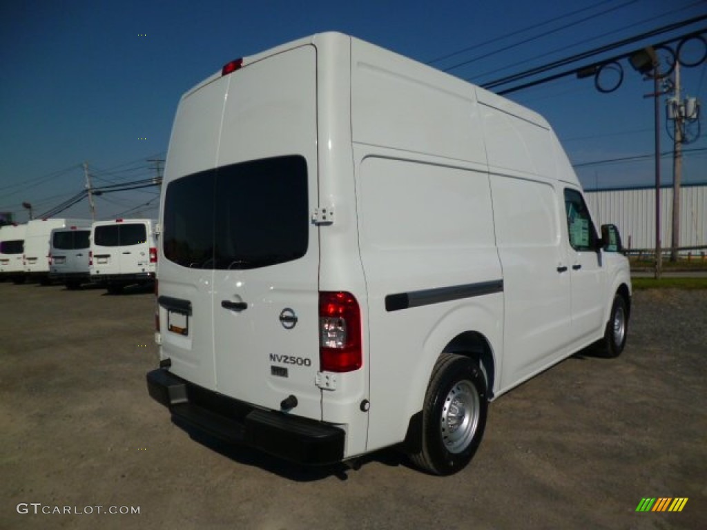 Glacier White 2014 Nissan NV 2500 HD S High Roof Exterior Photo #93351068