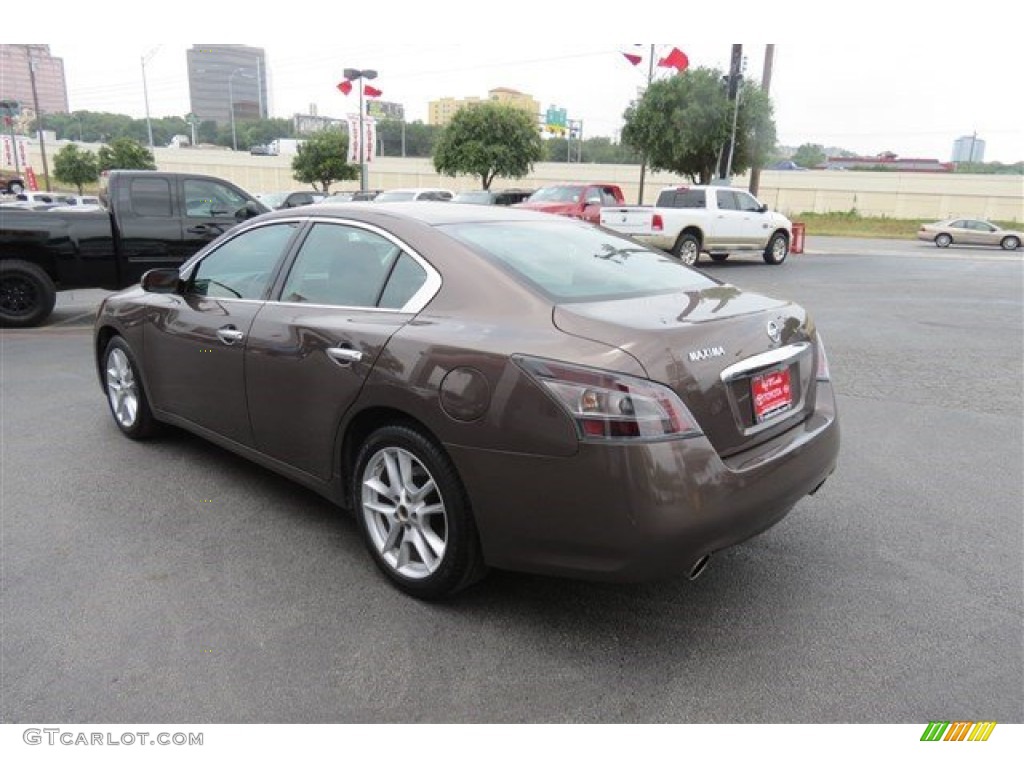 2014 Maxima 3.5 S - Java Metallic / Charcoal photo #5