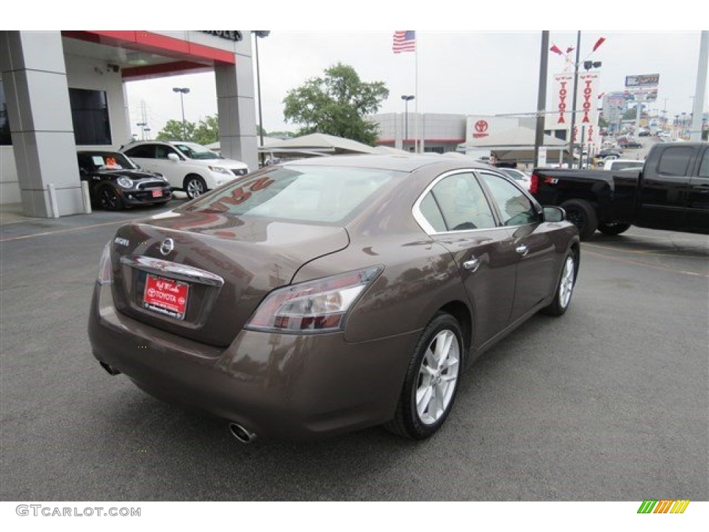 2014 Maxima 3.5 S - Java Metallic / Charcoal photo #7