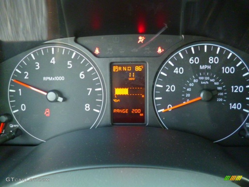 2014 Nissan NV 2500 HD S High Roof Gauges Photo #93351353