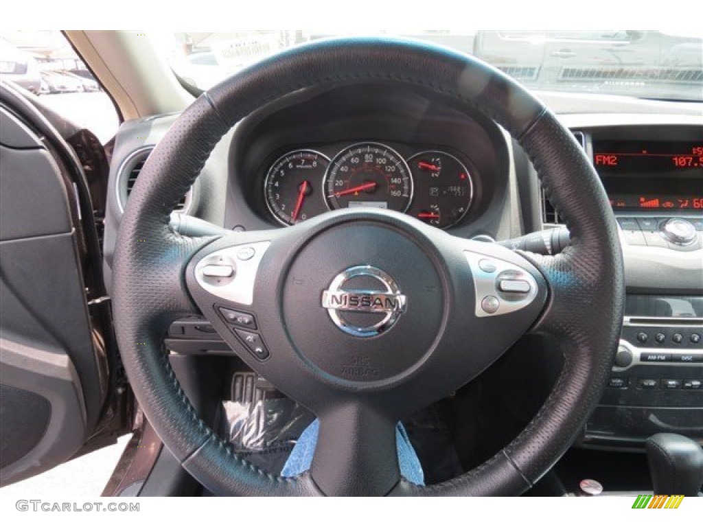 2014 Nissan Maxima 3.5 S Steering Wheel Photos