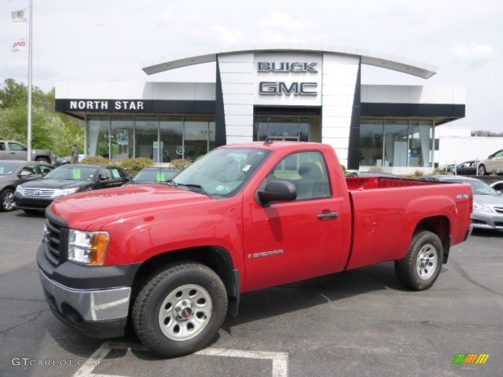 Fire Red GMC Sierra 1500